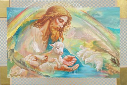 Maša Bersan Mašuk, Vrata upanja, 60X90, akril na platno, 1500